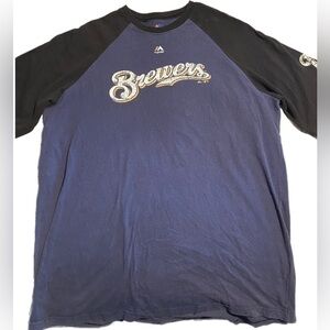 Milwaukee Brewers Baseball Shirt​​​​​​​​​​​​​​​​​​​​​​​​​